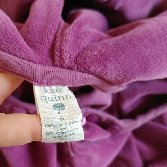 Kate Quinn Mama Velour Small Purple - Picture 4 of 5